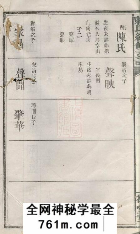 萍乡敬爱堂赖氏续修支谱