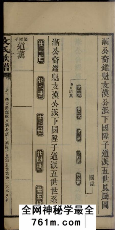 文氏族谱不分卷