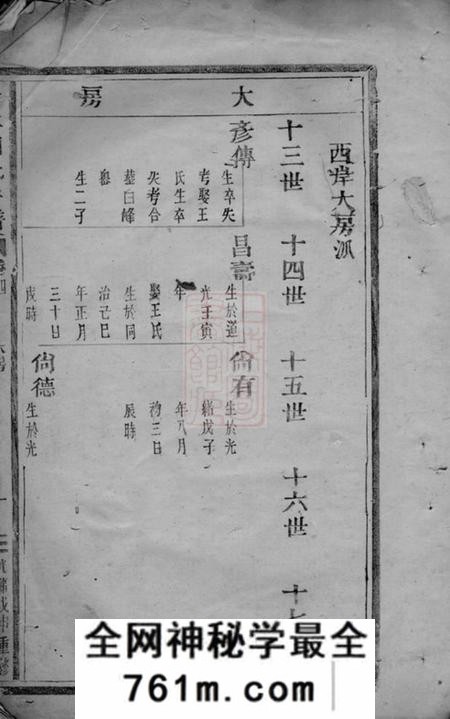 黄岩清洋陶氏宗谱