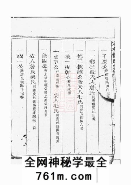 江山定水杨氏宗谱