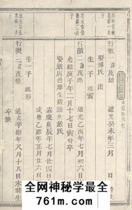 西湖何氏宗谱