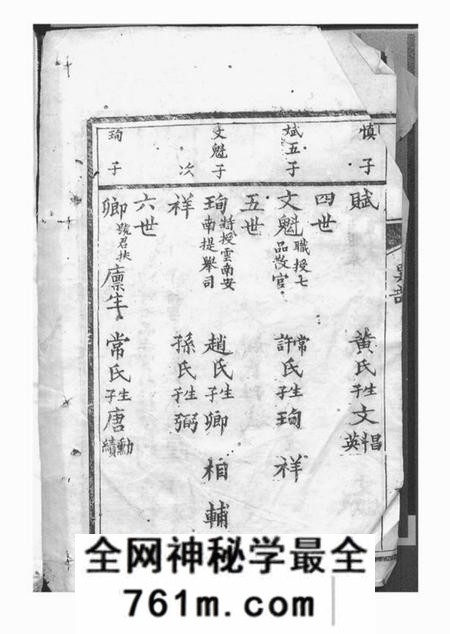 魏氏家谱不分卷