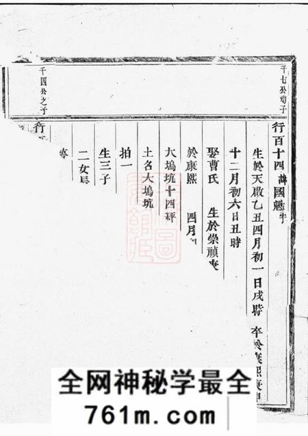 永康东阳黄氏宗谱