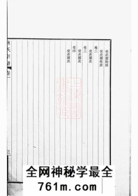 慈溪慈溪林氏宗谱四卷