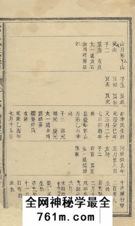 郑氏族谱