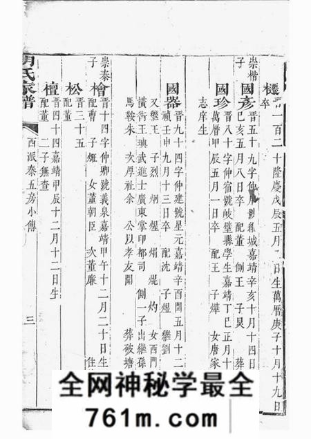 山阴胡氏家谱不分卷