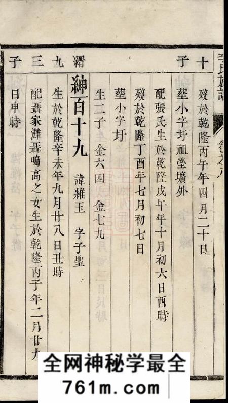 镇江李氏族谱