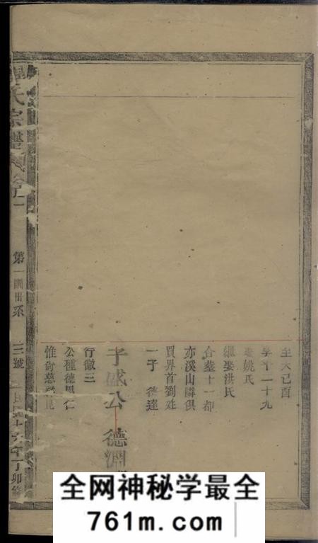 松阳周氏宗谱十卷