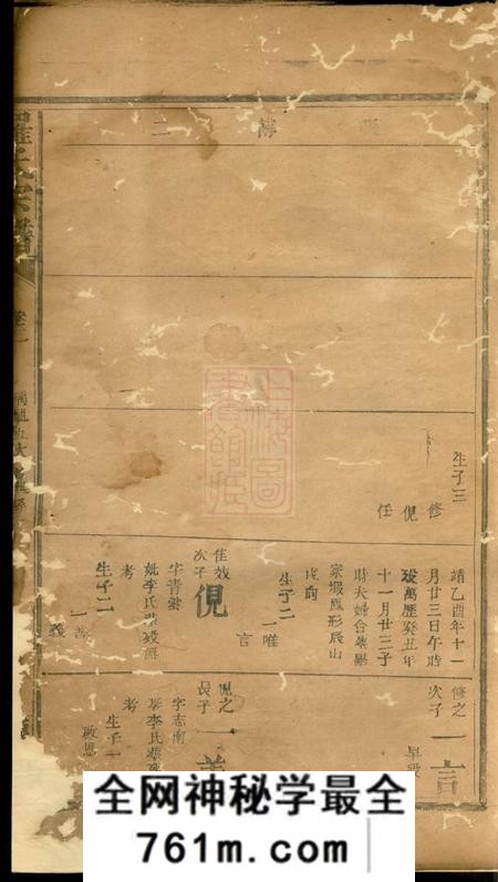 巴陵豫草堂罗氏宗谱