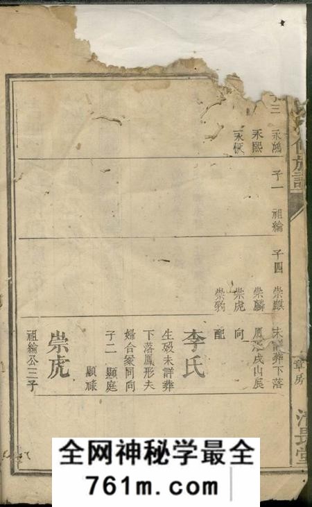 清畏堂胡氏续修族谱