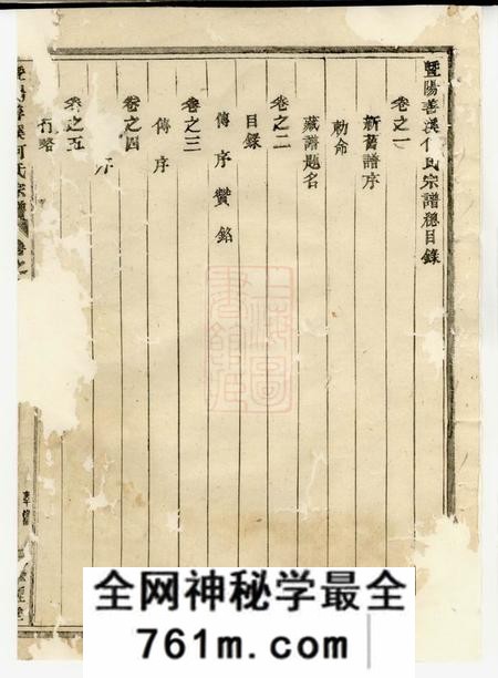 暨阳肇眕堂暨阳善溪何氏宗谱五十二卷