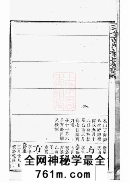 瑞金瑞金西门杨氏族谱不分卷