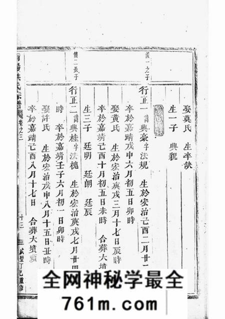 浦阳浦阳洪氏宗谱