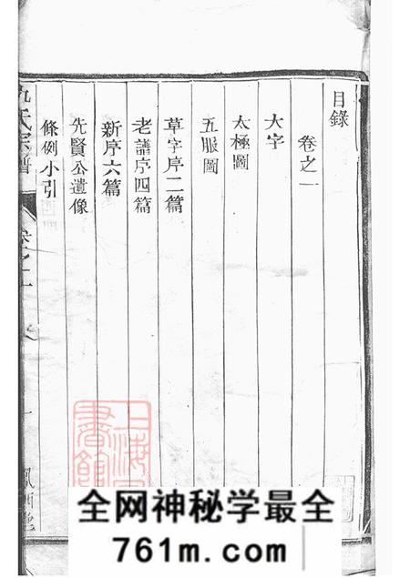 江苏江都维扬甘棠仇氏重修族谱八卷