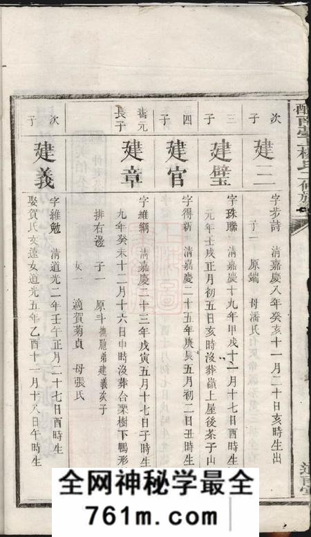 醴陵道南堂醴南台上杨氏二修族谱