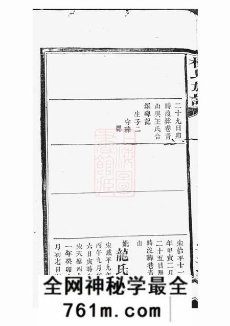 湘阴宏农堂杨氏族谱