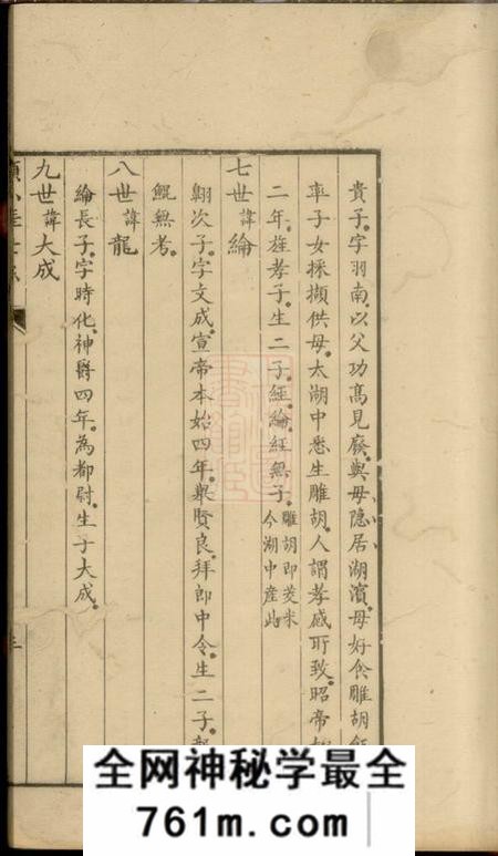 南汇顾小厓世系不分卷