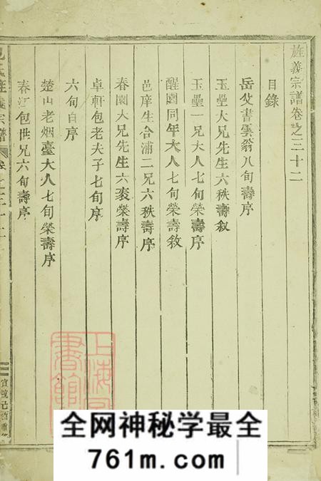 浙江东阳包氏旌义宗谱三十八卷