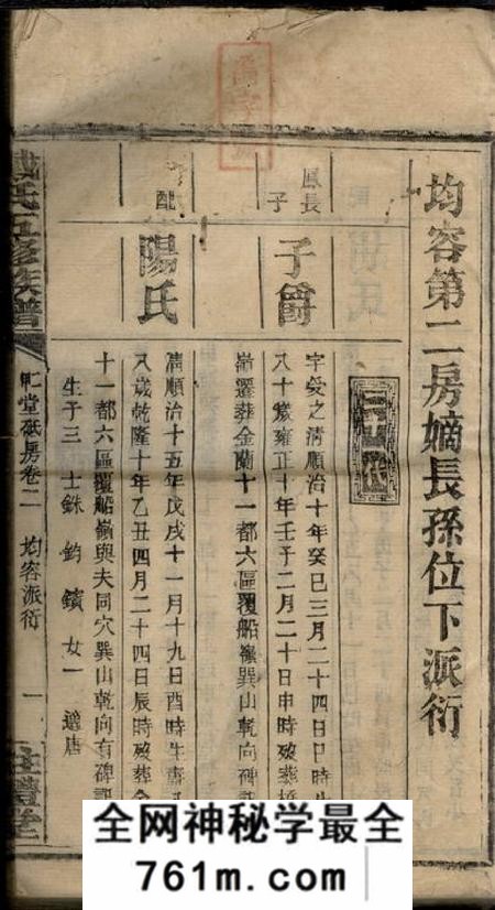 盰礼堂谯国戴氏五修族谱