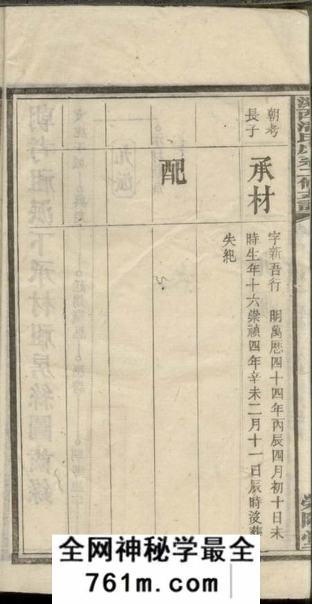 涟西荥阳堂涟西潘氏虎系二修支谱