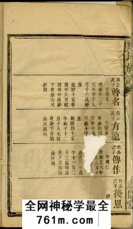沅江禄阁堂刘氏族谱