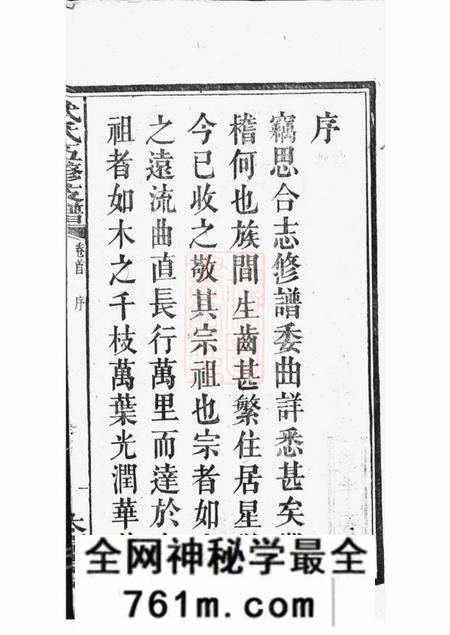 善化太原堂武氏五修支谱四卷