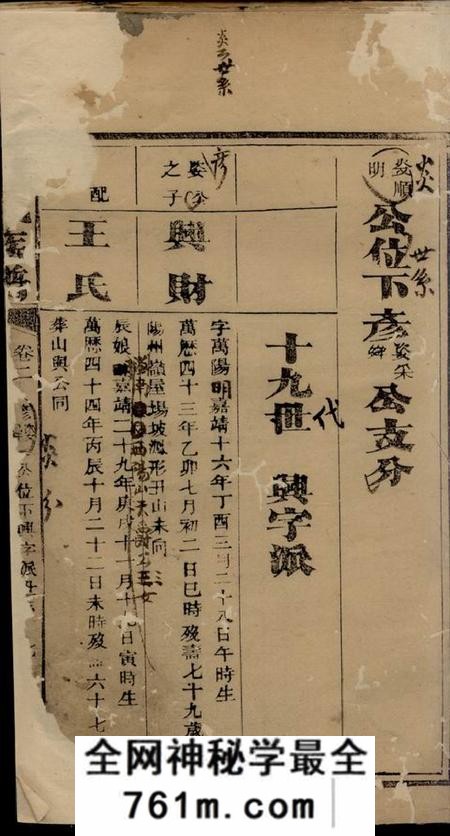[出版地不祥]黎氏族谱