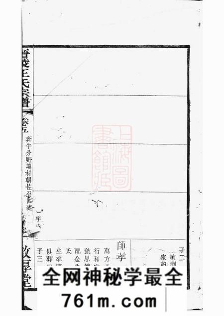 晋陵敦厚堂晋陵王氏宗谱