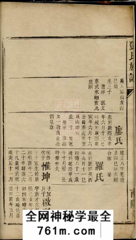 南阳堂邓氏族谱不分卷