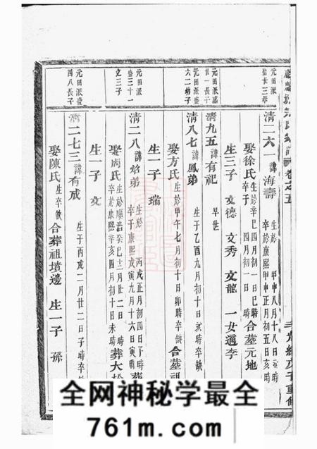 义乌麒麟塘宗氏家谱十卷