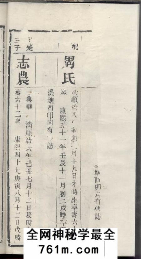 湖南冯翊堂雷氏族谱