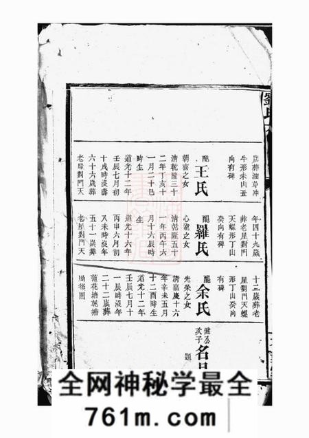 湖南花薮堂刘氏六修族谱