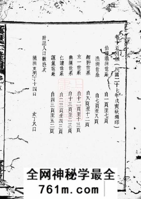 平江晋阳堂金鸡唐氏十一修族谱