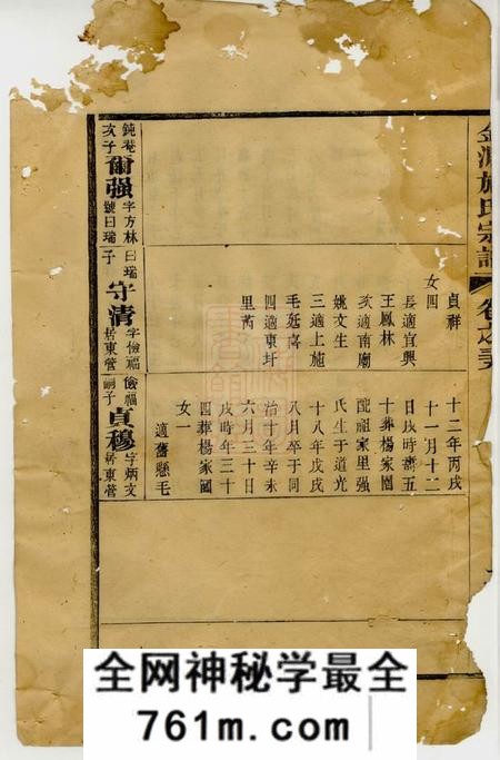 临濮孝思堂临濮世叶金渊施氏宗谱