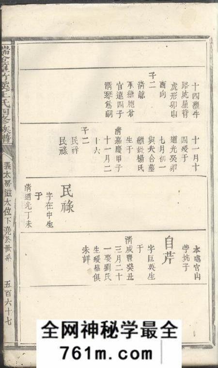 瑞金瑞金篁竹溪王氏四修族谱不分卷