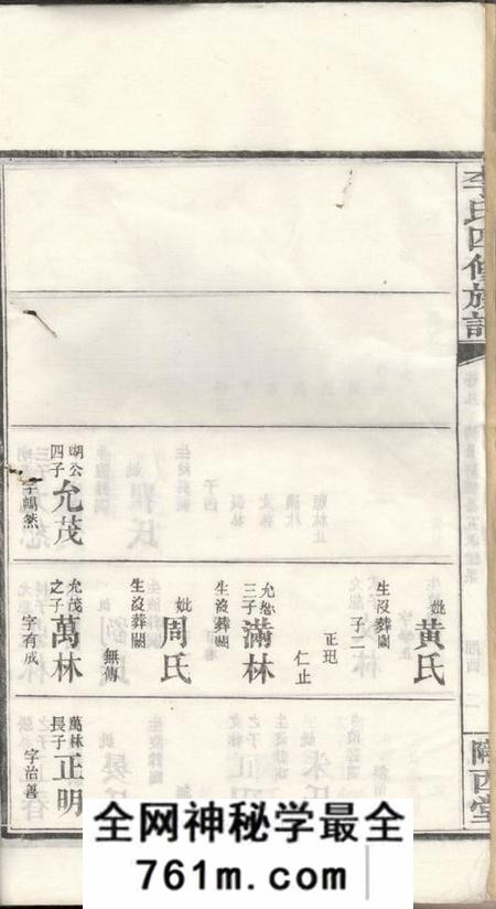 湖南陇西堂李氏四修族谱