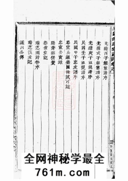 浦阳浦阳海塘洪氏宗谱二十六卷