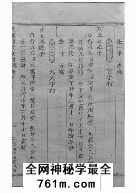 永康永康周氏宗谱