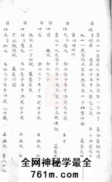 鄞县夏庄施氏宗谱不分卷