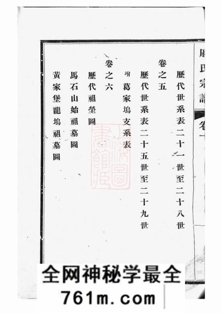 吴县包山戚氏宗谱六卷