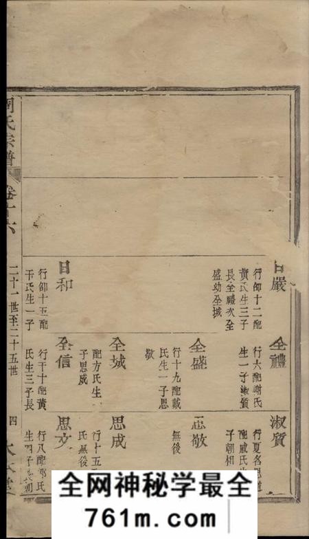 馀姚大本堂周氏宗谱
