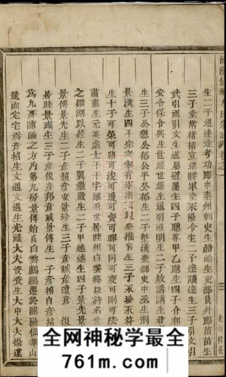 浦阳浦阳仙华方氏宗谱