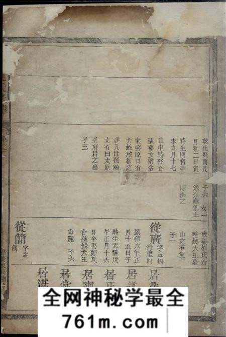 义乌凤林王氏宗谱卷