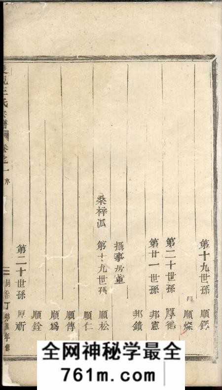 婺州双岘王氏宗谱十卷