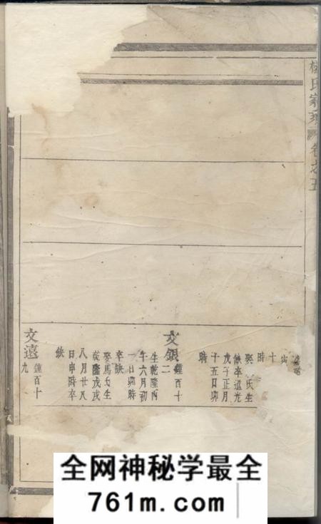 杨氏家乘