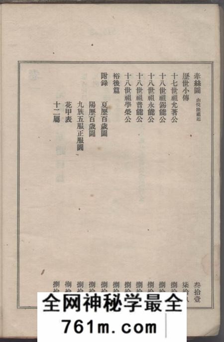 番禺元昌公家谱