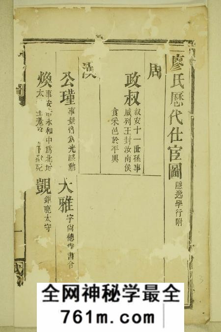 临湘武威堂廖氏宗谱