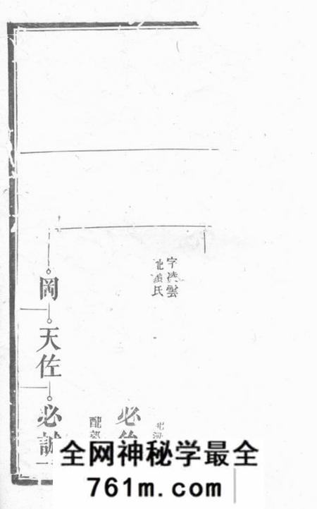 湘乡雁门堂湘乡高冲文氏支谱不分卷
