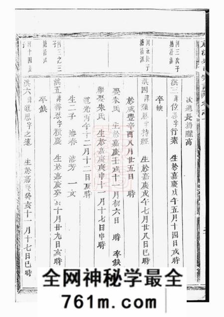 义乌前洪吴氏宗谱