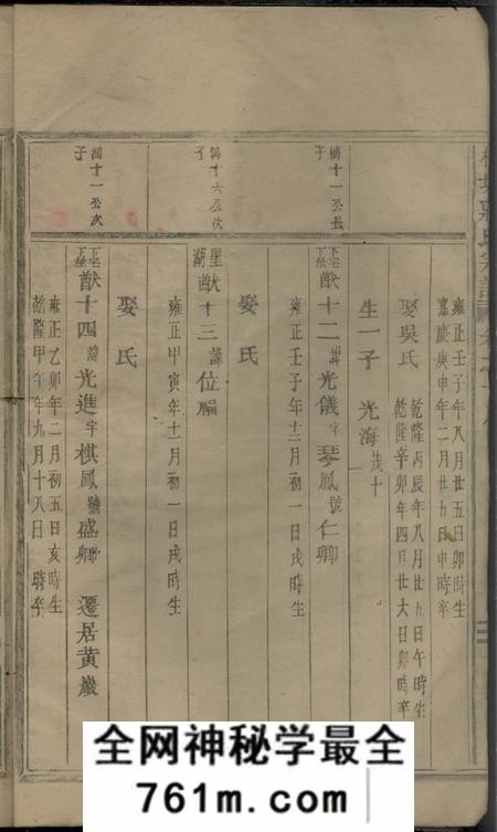 东阳横城蒋氏宗谱
